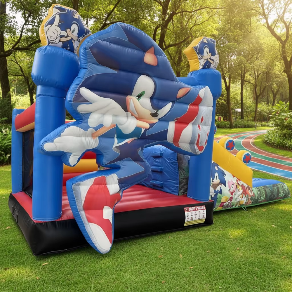 Commercial Inflatable Bouncer Boys Bounce House with Slide for Jumping and Party Bounce House Inflatable