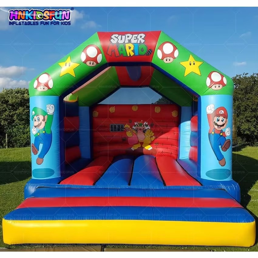 Toys Cartoon Inflatable Castle Bounce House/Bouncy Castle with Repair Kits Accessories