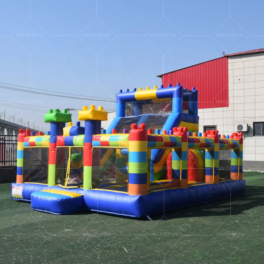KFC69-Commercial Inflatable Bouncer Castle Colorful Inflatable Slides Combo Jumping Bouncy Inflatable House Jumping Castle for Adults