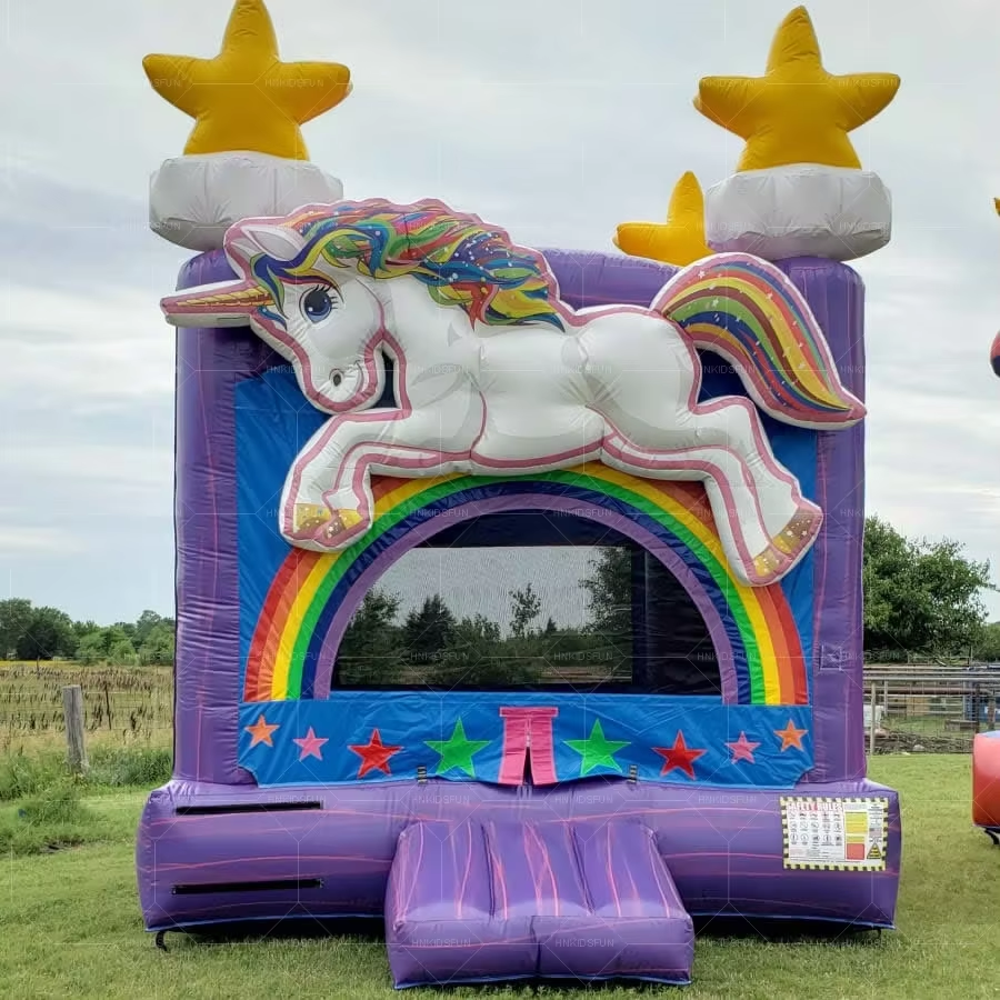 KFC77-Commercial Inflatable Cartoon Bouncy Castle Kids Inflatable Bouncer for Party