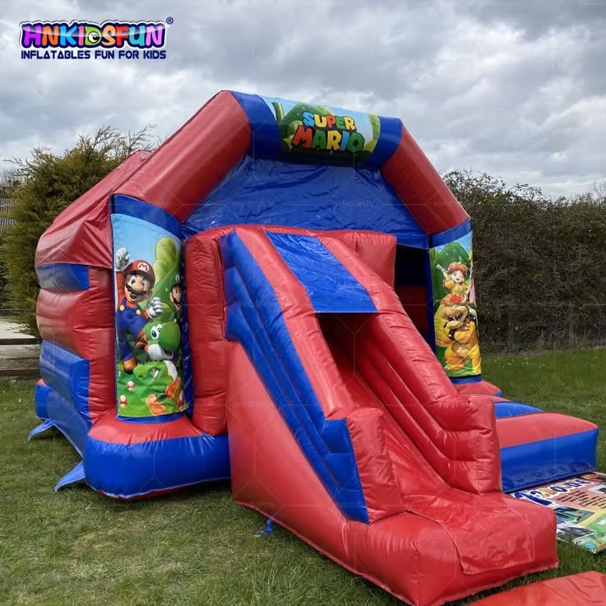 KFC105-Commercial PVC Children Adults Party Rental Christmas Jump House Inflatable Slide Combo Jumping Bouncy for Sale
