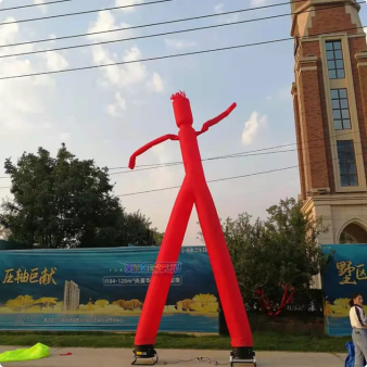 KFD001 Custom Logo Inflatable Sky Dancer Double Leg Air Dancer, Wacky Waving Inflatable Arm Flailing Tube Man for Commercial Promotion