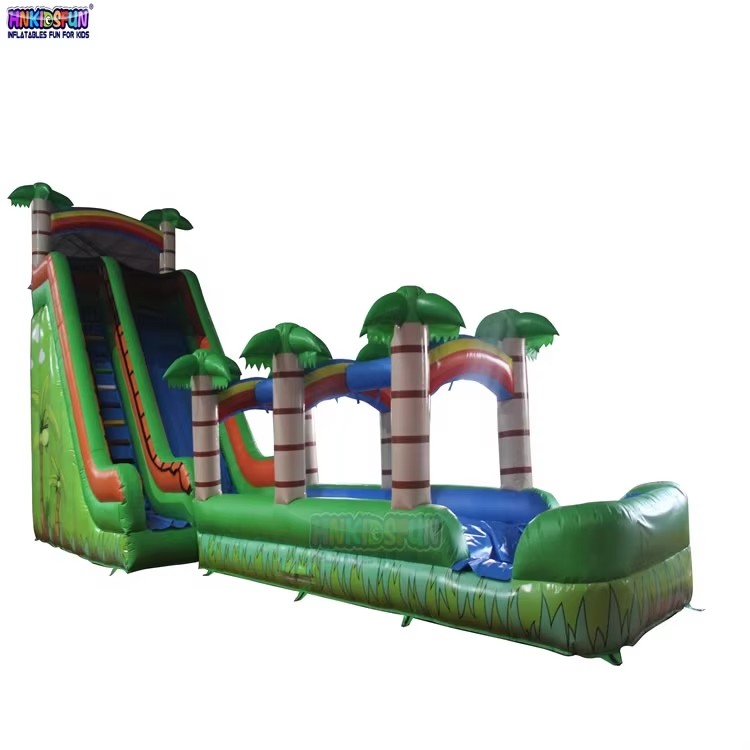 Outdoor Inflatable Water Slide Yellow Hot Sale Inflatable Bouncer Slide Water Slide for Swimming Pool