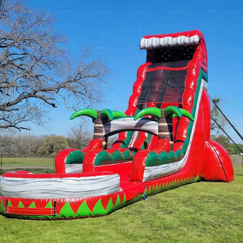 KFS063-Backyard Games Commercial Inflatable Slide Swimming Slide Inflatable Water Slides Kids