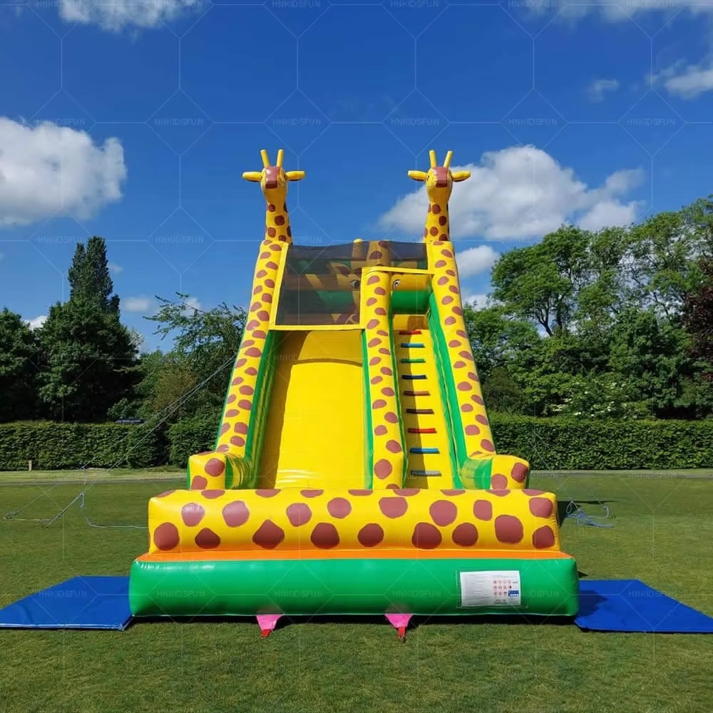 KFS066-Factory Inflatable Big Slide for Adults and Kids Inflatable Dry Stair Slide Toys for Sale