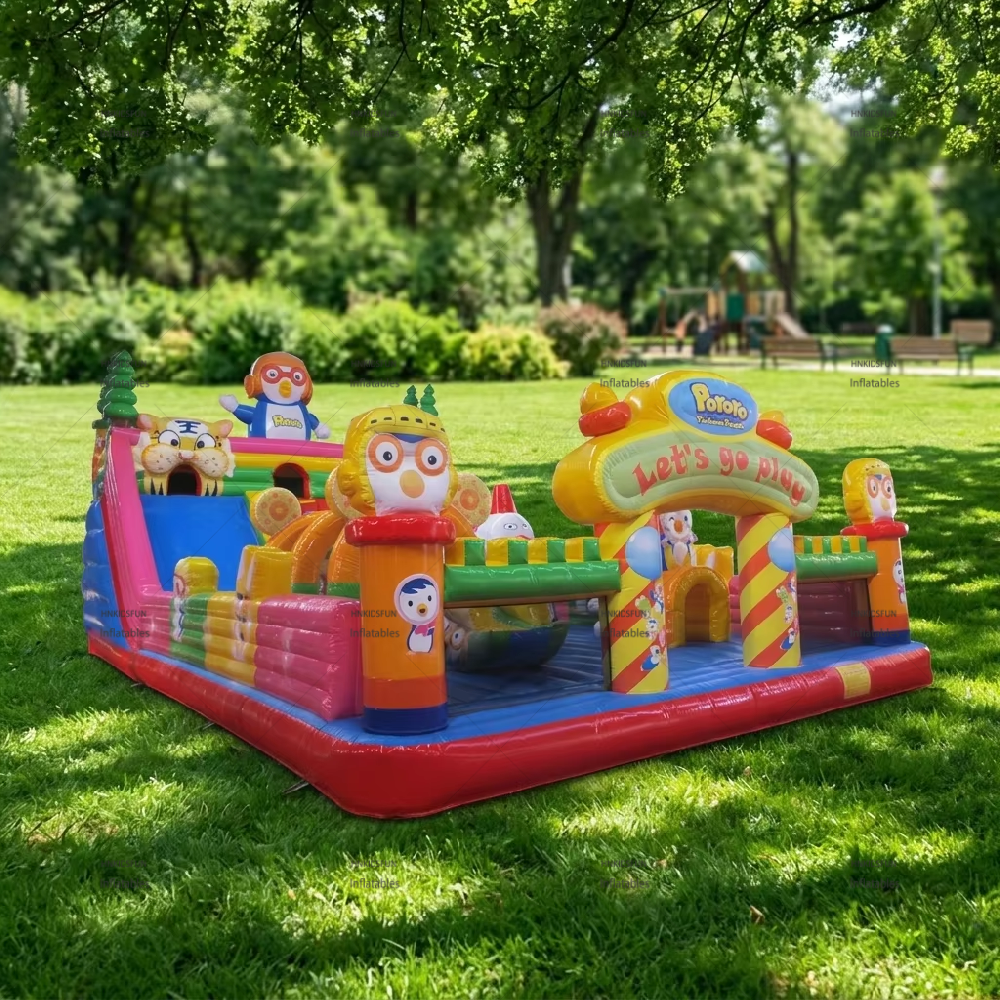 KFL03-Commercial Kids Inflatable Castle Jumping Castle Slide Inflatable Playground