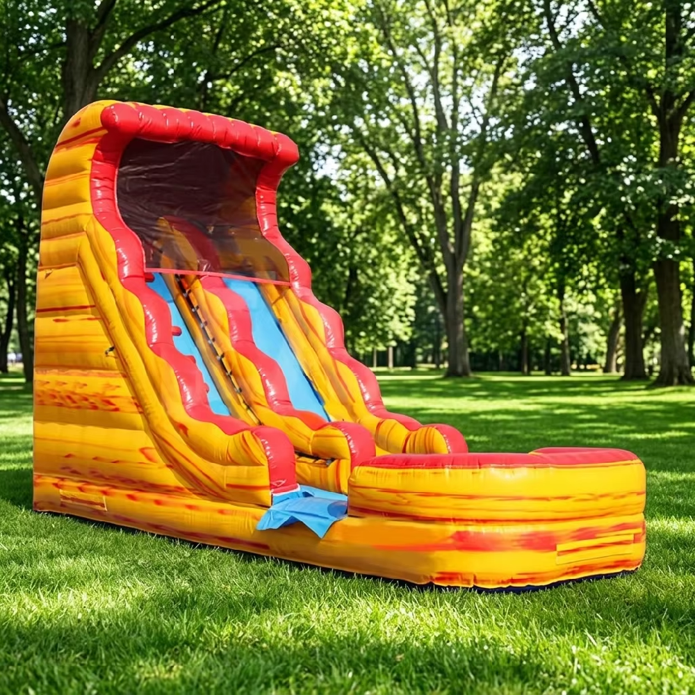 KFS078-Commercial Grade 18 OZ PVC Hot Sale Pool Slide Outdoor Inflatable Water Slide for Party Rentals