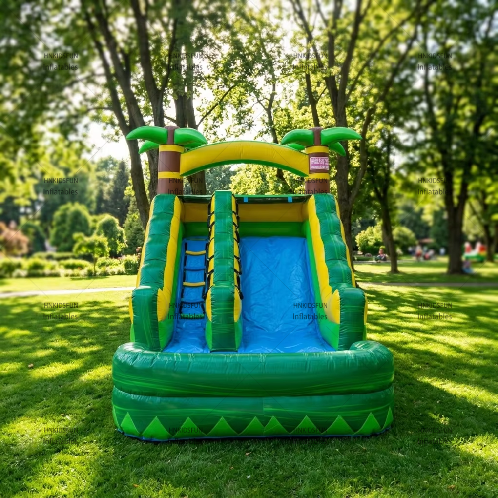 KFS099-Commercial Inflatable Water Slide with Pool Outdoor Inflatable Water Slides Backyard Juego Inflable Tobogan Playground