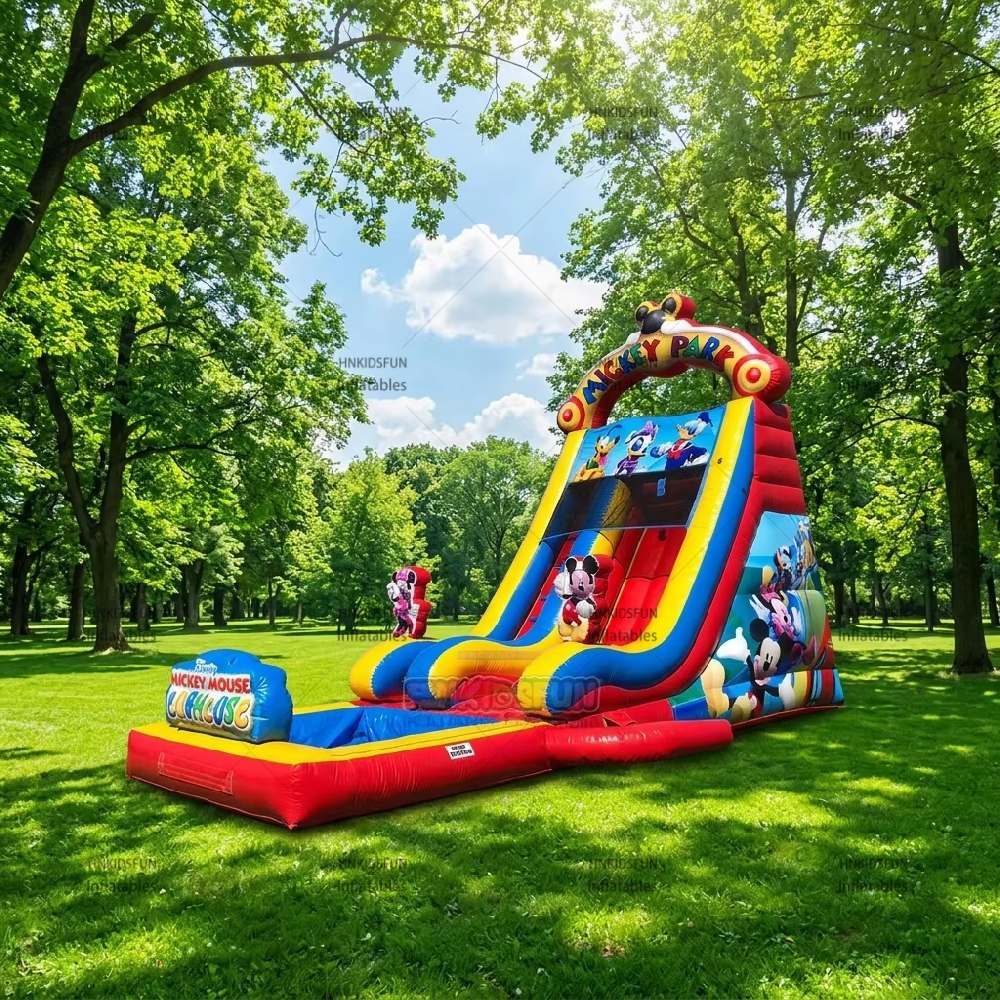 KFS100-Themed Inflatable Water Slide PVC Material Eco-Friendly Kids for Adventure Play Equipment Commercial Grade