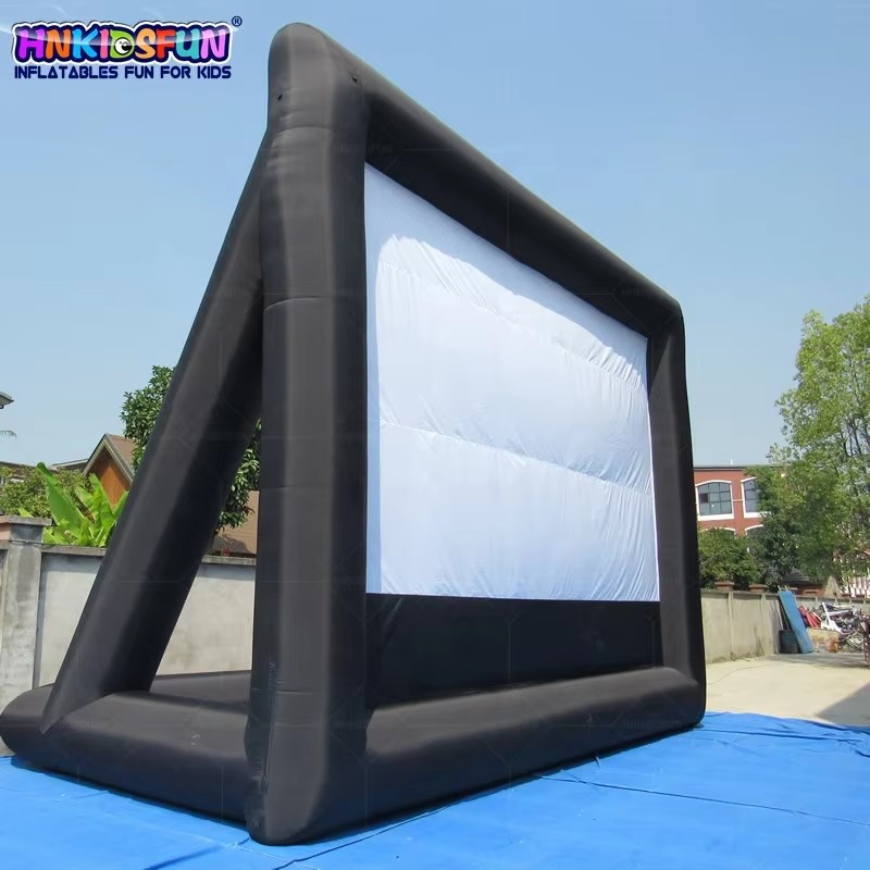KFM001-Cheap Price Air Cinema Inflatable Movie Screen Blow up TV Screen and Projector