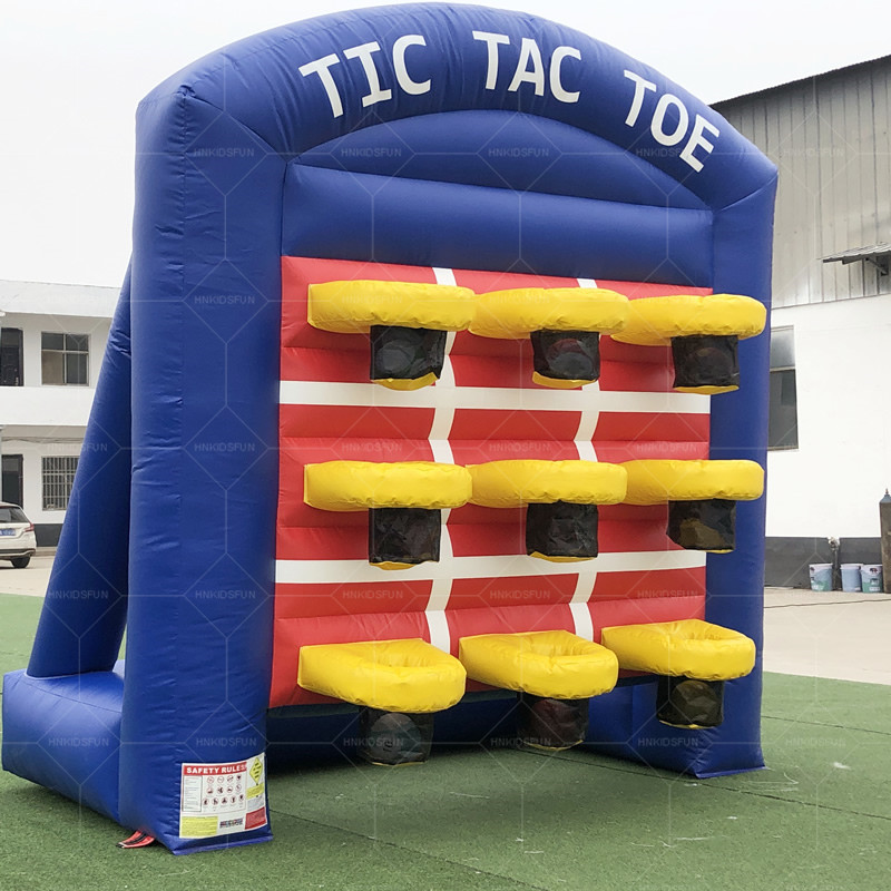 KFG312-Tic Tac Toe Inflatable Basketball Game Juegos Inflables Soplador De Aire