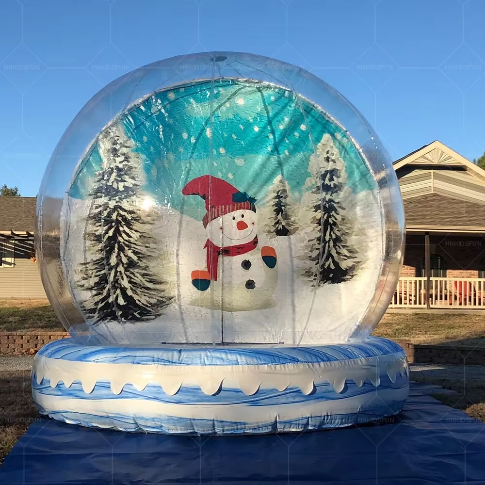 KFH003-Inflatable clear Bubble Tent Inflatable Snow Globe Inflatable Party Bubble Tent Snow Globe for Christmas