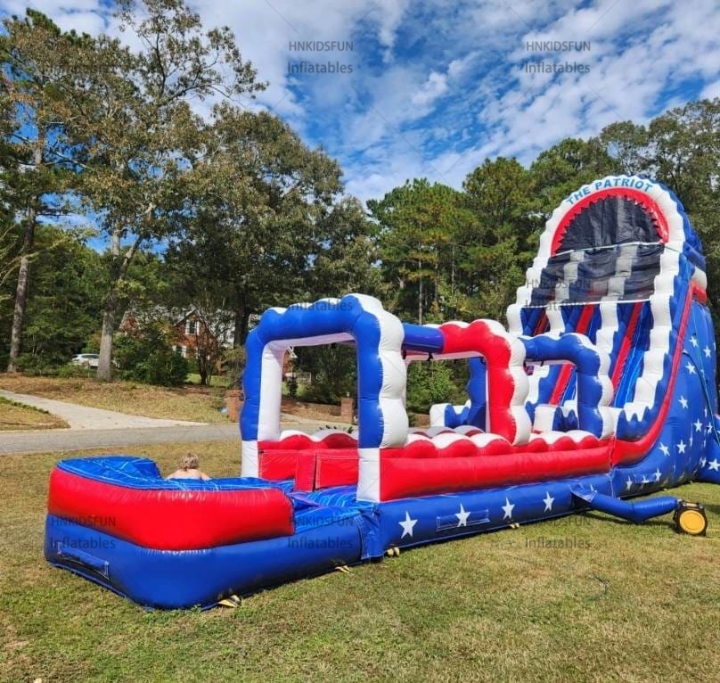 KFS114-Large Commercial Summer Water Slide Inflatable Adults slip and Waterslide for Custom