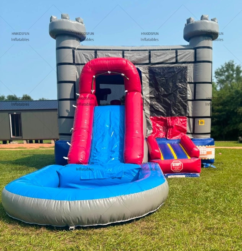 KFC164-Party Rentals Bounce House Combo Outdoor Bouncy Castle Inflatable Jumping Castle for Kids