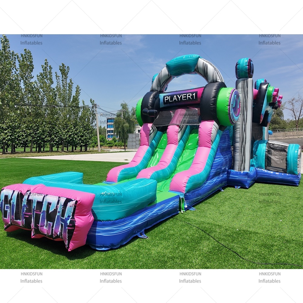 KFS177 Gamer Dual Bounce Slide Wet/Dry Glitch Gamer Dual Lane Combo